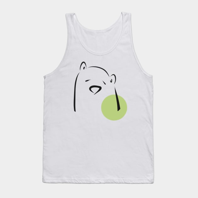 cute bear Tank Top by benbybenjamin